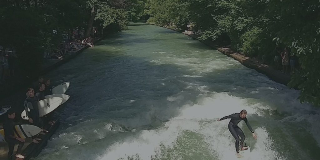 Surferwelle Eisbach München